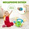 Costway Kids Pretend Ride on Toy Driver Simulation Car Toddler Play Toy Light Sound